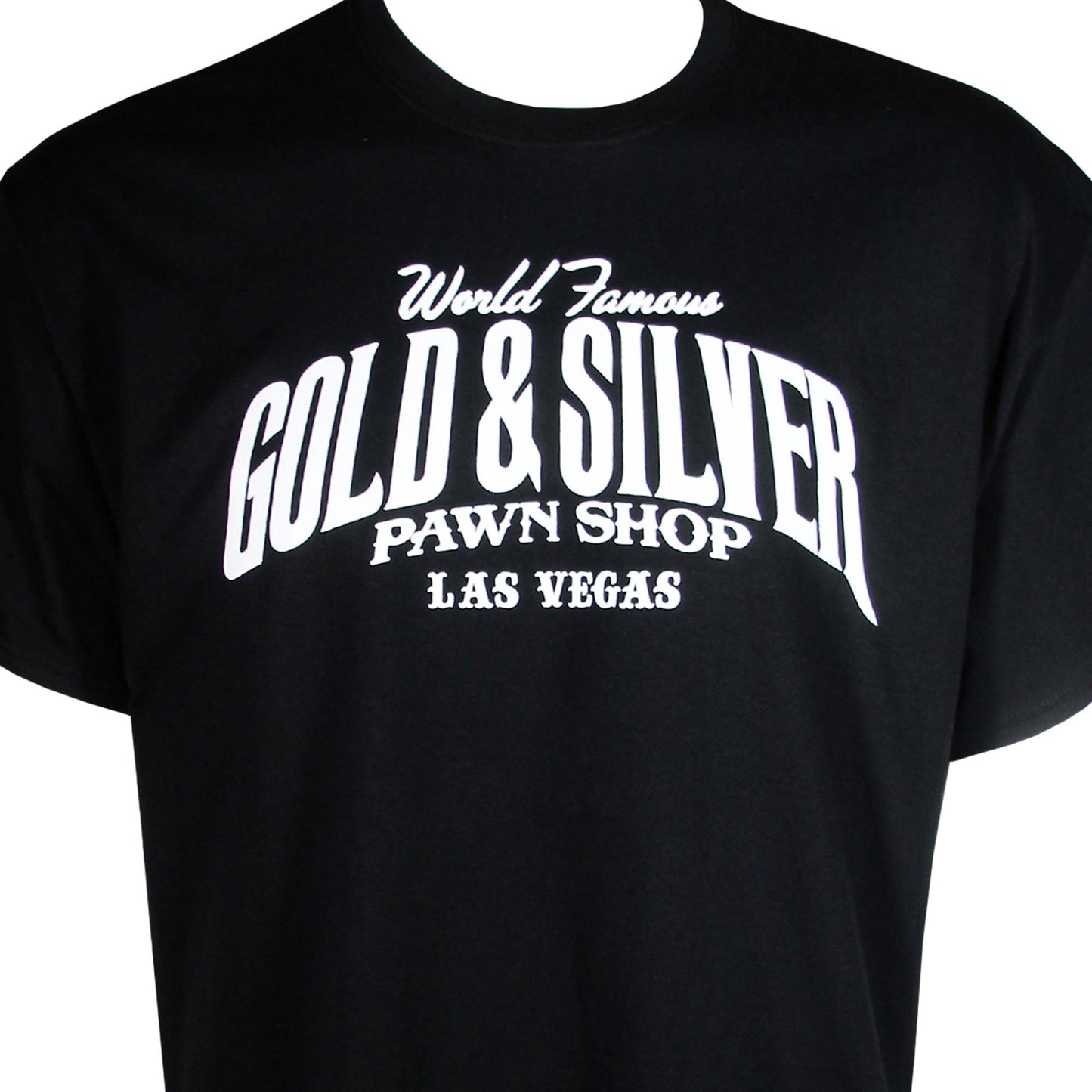 Gold & Silver Pawn Shop Round Neck Basic Short Sleeve T-Shirt One