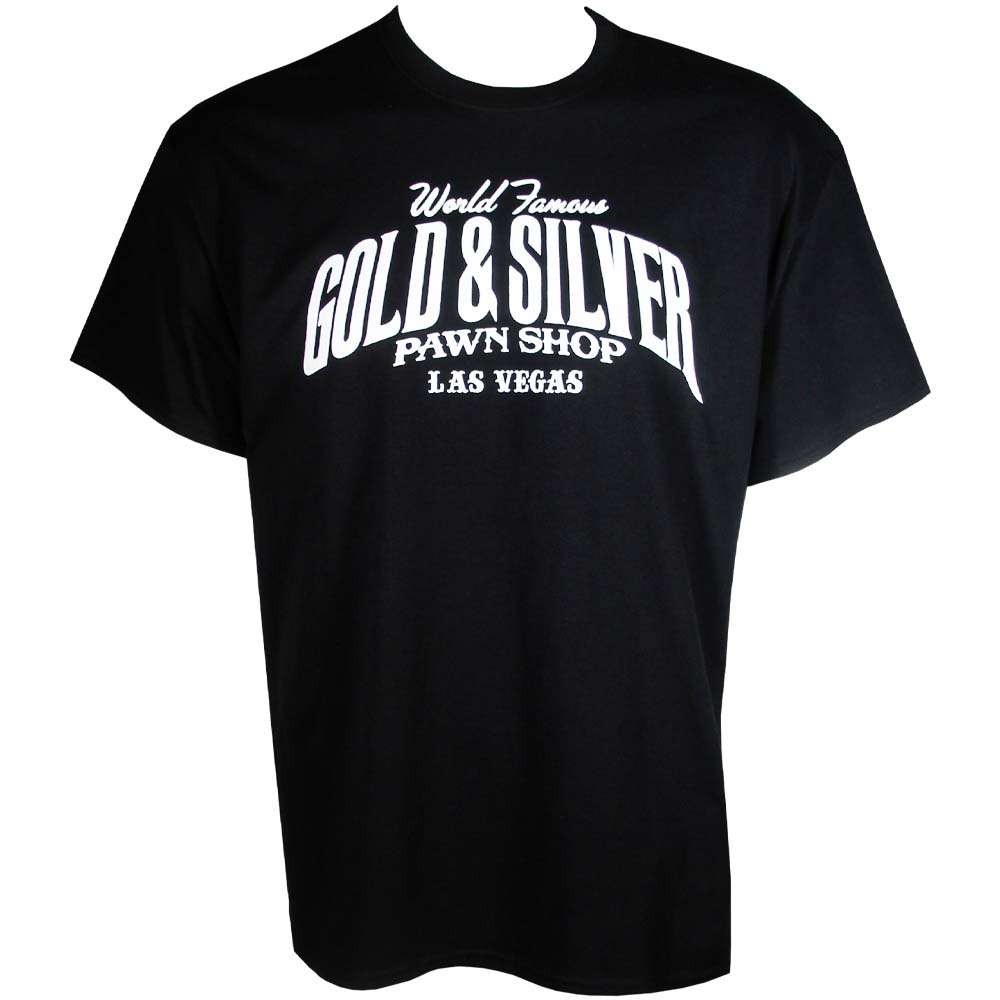 Gold & Silver Pawn Shop Round Neck Basic Short Sleeve T-Shirt Thumbnail