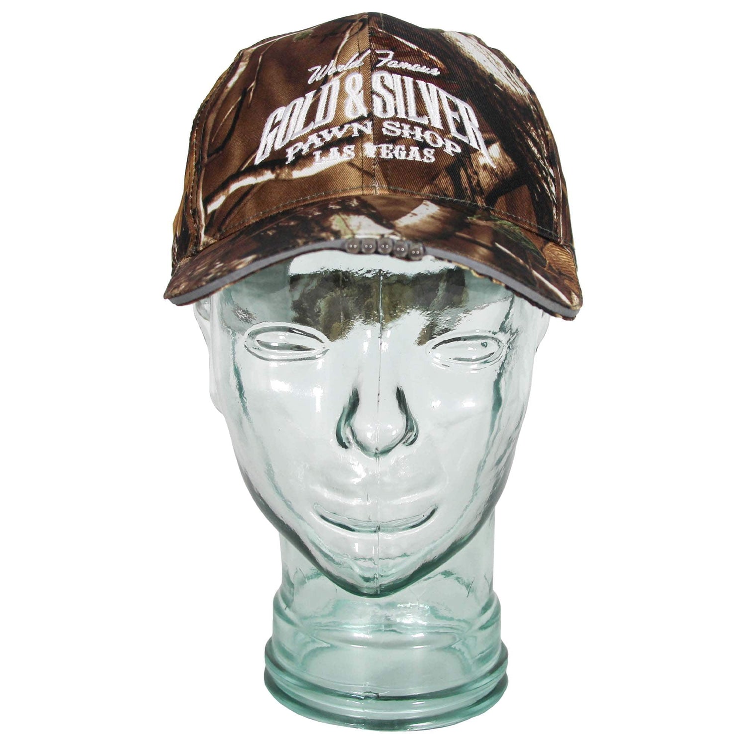Gold & Silver Pawn Shop Camouflage Light Hat Front