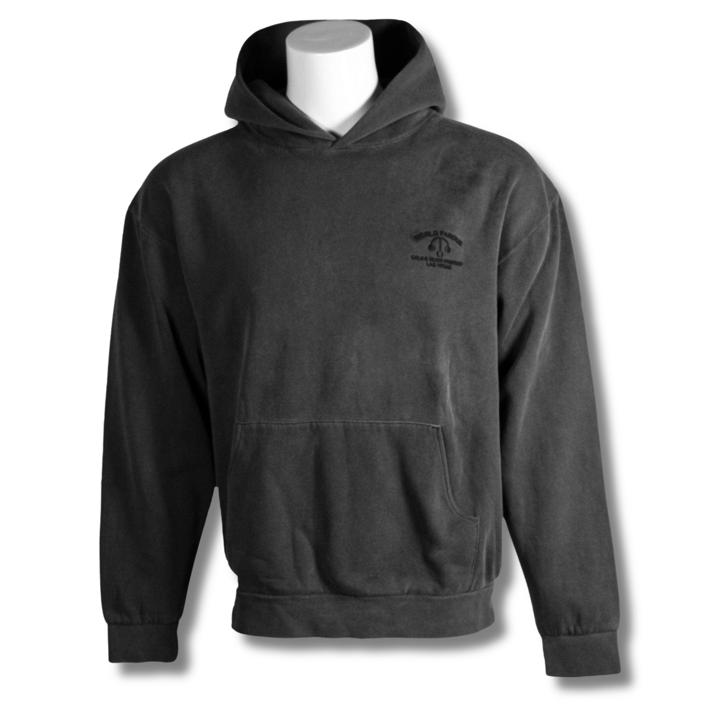 Gold & Silver Pawn Shop Pigmented Black Hoodie