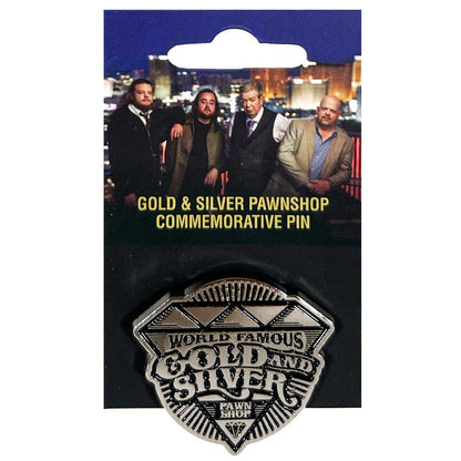 Gold & Silver Pawn Shop Commemorative Pins Diamond