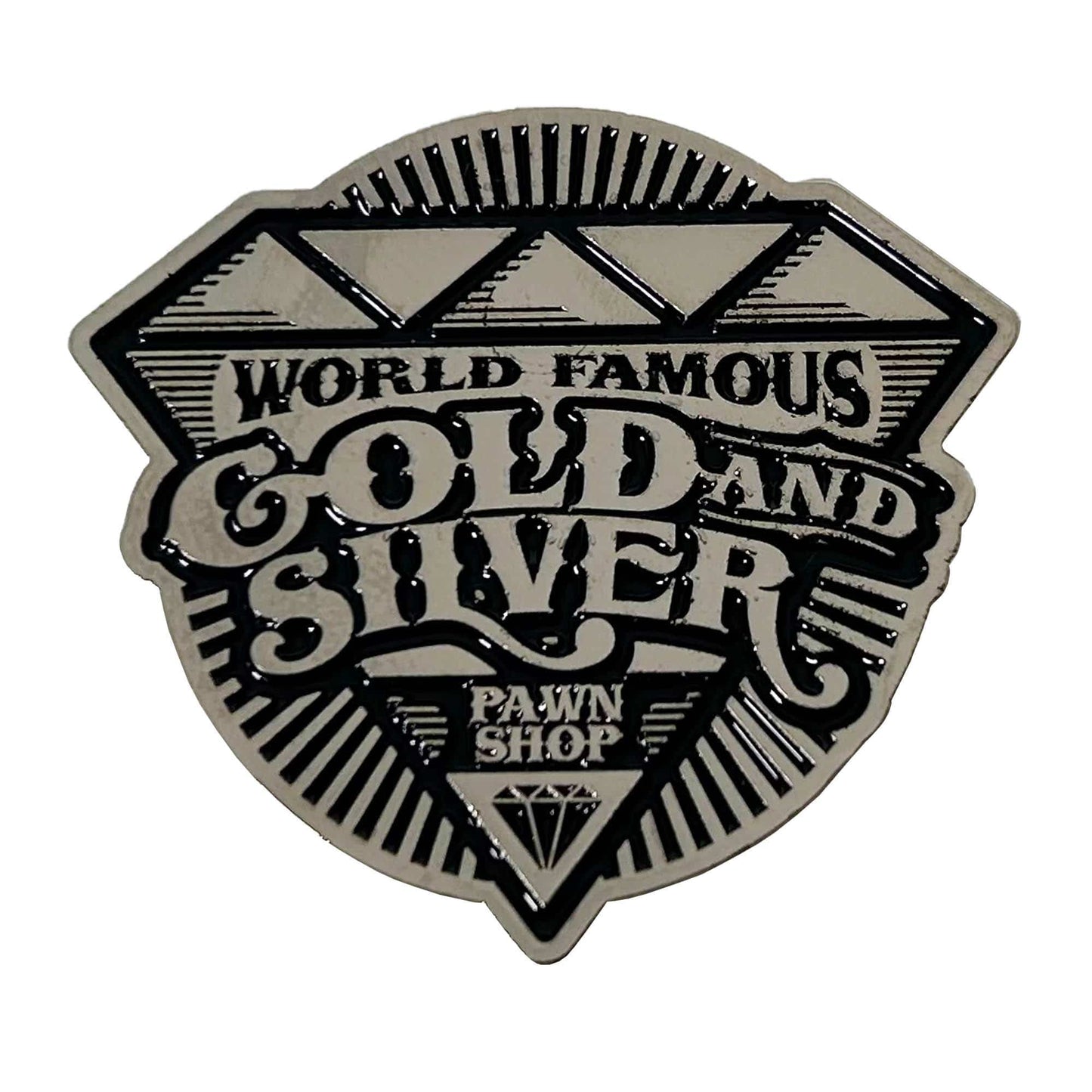 Gold & Silver Pawn Shop Commemorative Pins Cool 