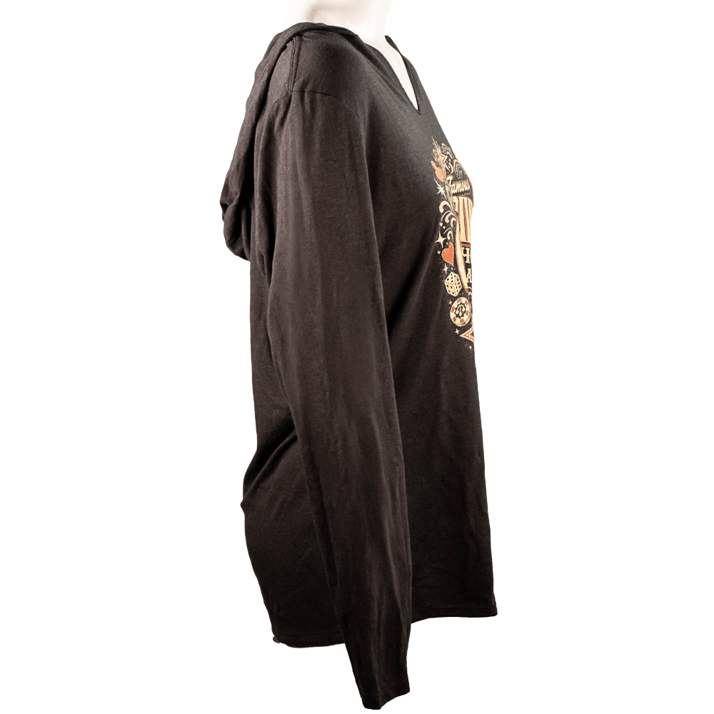 G&S Las Vegas Casino Graphic Hooded Long Sleeve G S Pawn