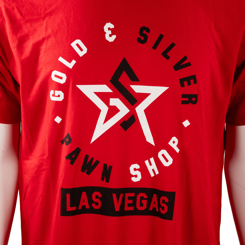 Gold & Silver Pawn Shop Las Vegas Star Logo T-Shirt G S Pawn