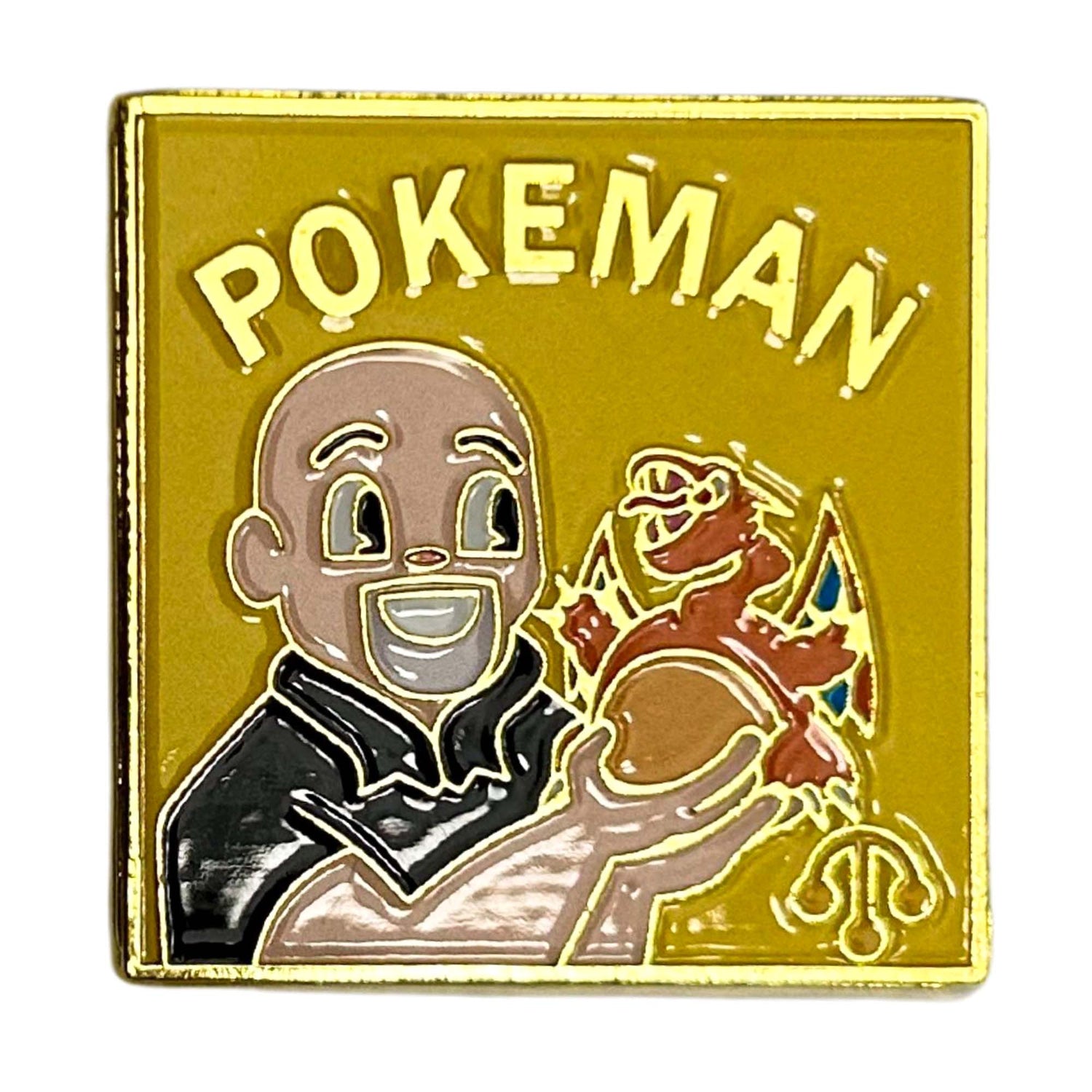 Gold & Silver Pawn Shop Pokeman Pin ZOOM