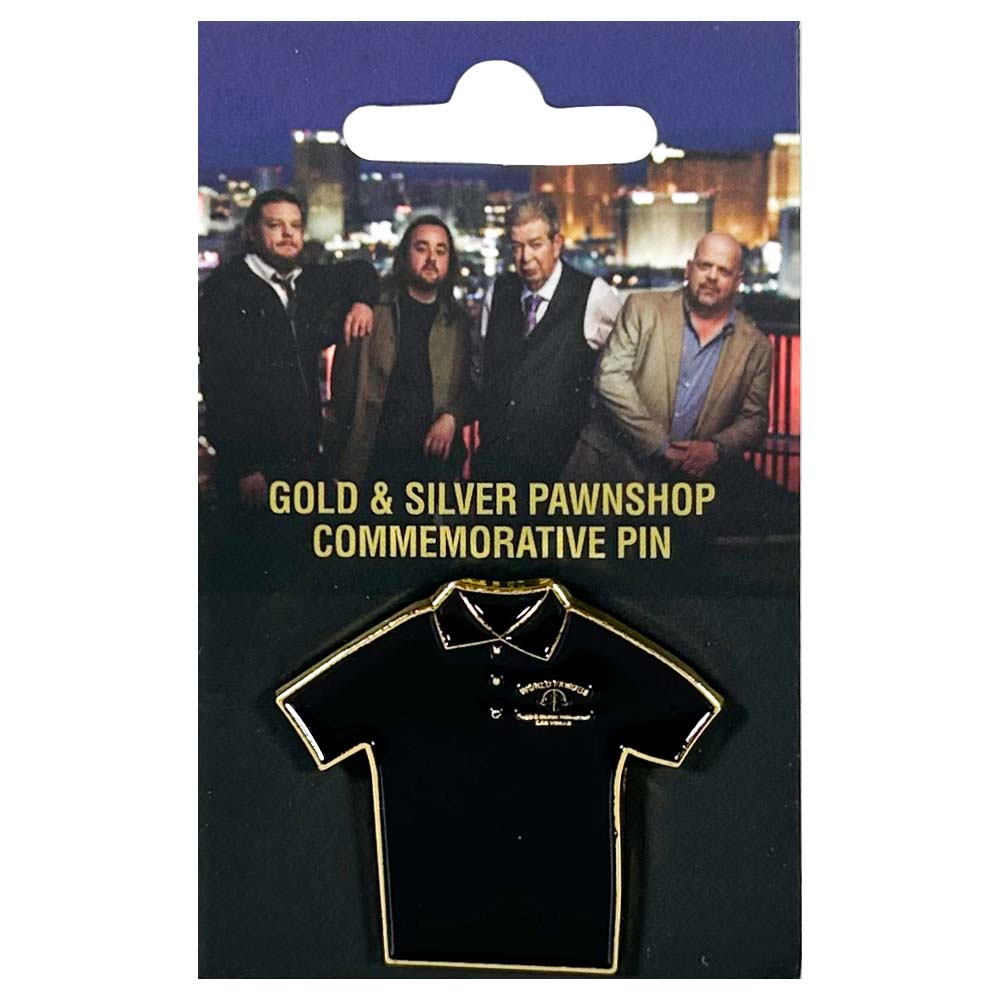 Gold & Silver Pawn Shop Commemorative Pins Shirt