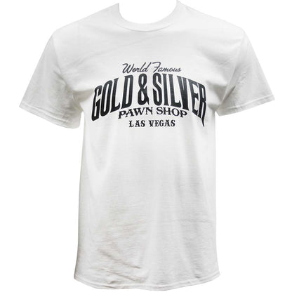 Gold & Silver Pawn Shop Round Neck Basic Short Sleeve T-Shirt Seven