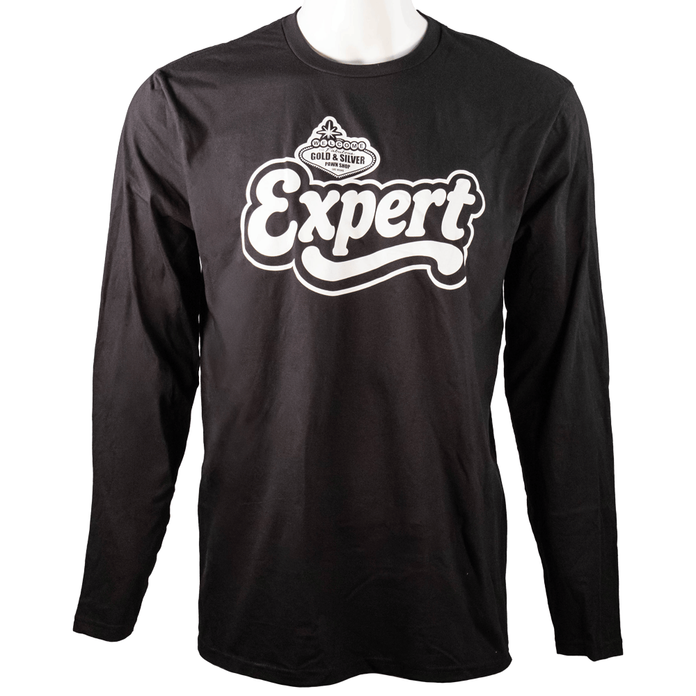 Gold & Silver Pawn Shop “Expert” Black Long Sleeve G S Pawn