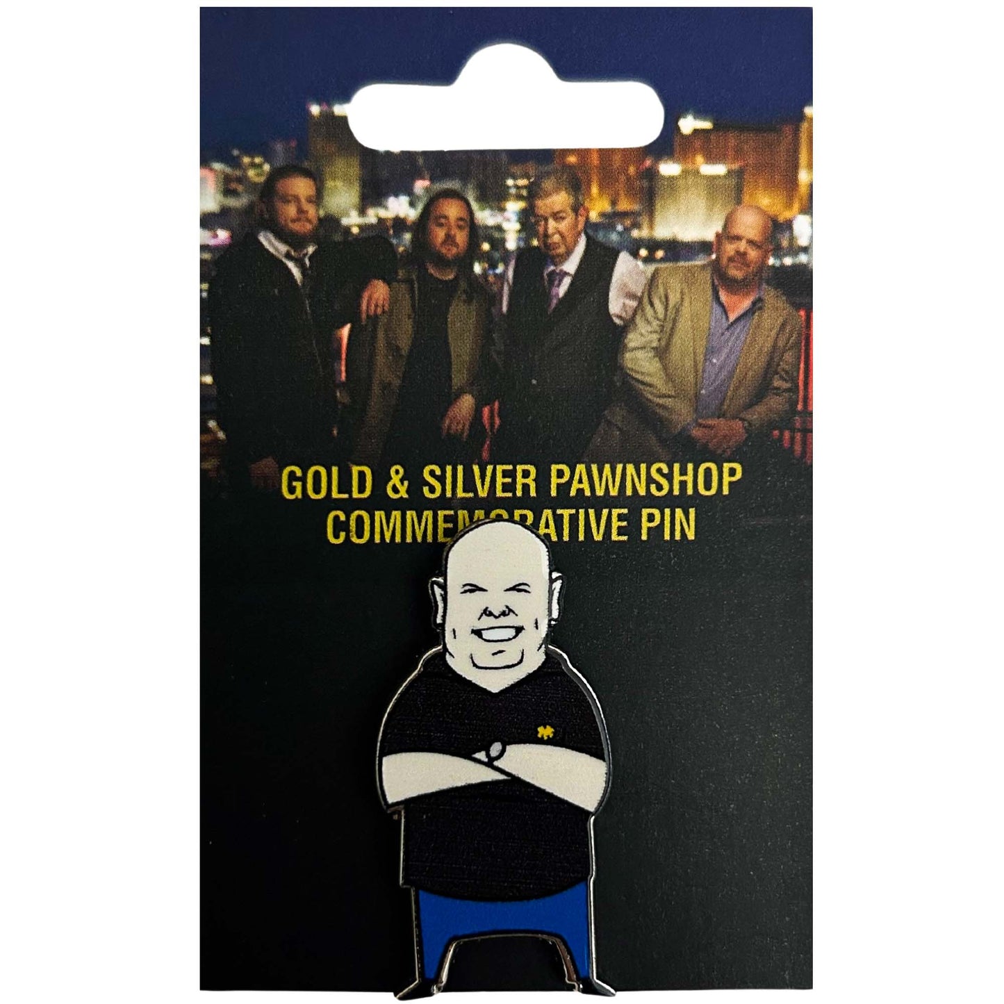 Gold & Silver Pawnshop The Guys Pin Blue