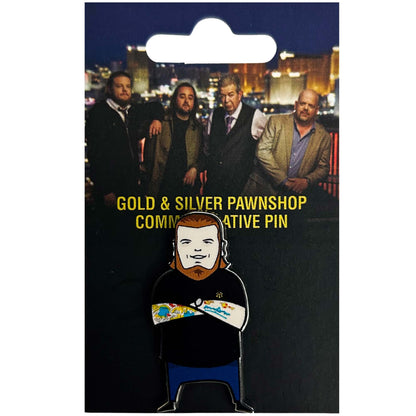 Gold & Silver Pawnshop The Guys Pin Orange