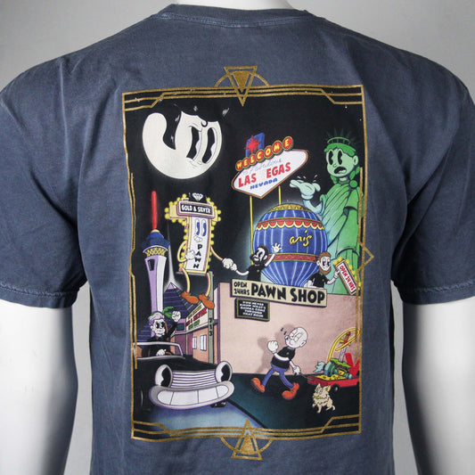 Auggie's Store Front T-Shirt Gold & Silver Pawn Shop