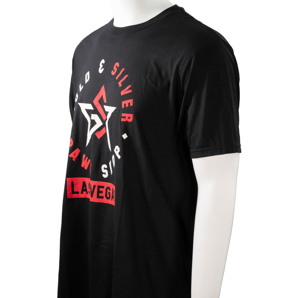Gold & Silver Pawn Shop Las Vegas Star Logo T-Shirt G S Pawn