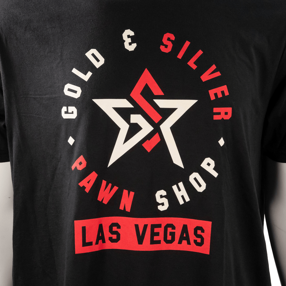 Gold & Silver Pawn Shop Las Vegas Star Logo T-Shirt G S Pawn