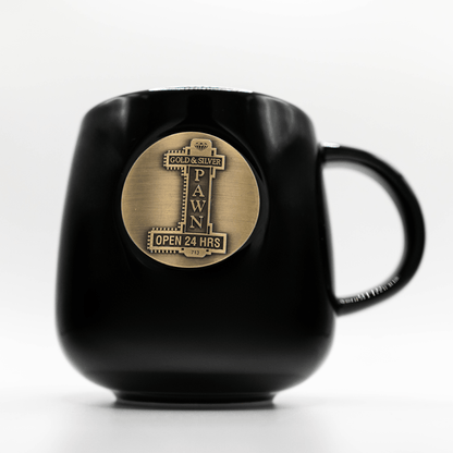 Gold & Silver Store Sign Mug Gold & Silver Pawn Shop