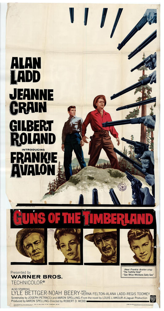 Guns of the Timberland - Classic Movie Poster