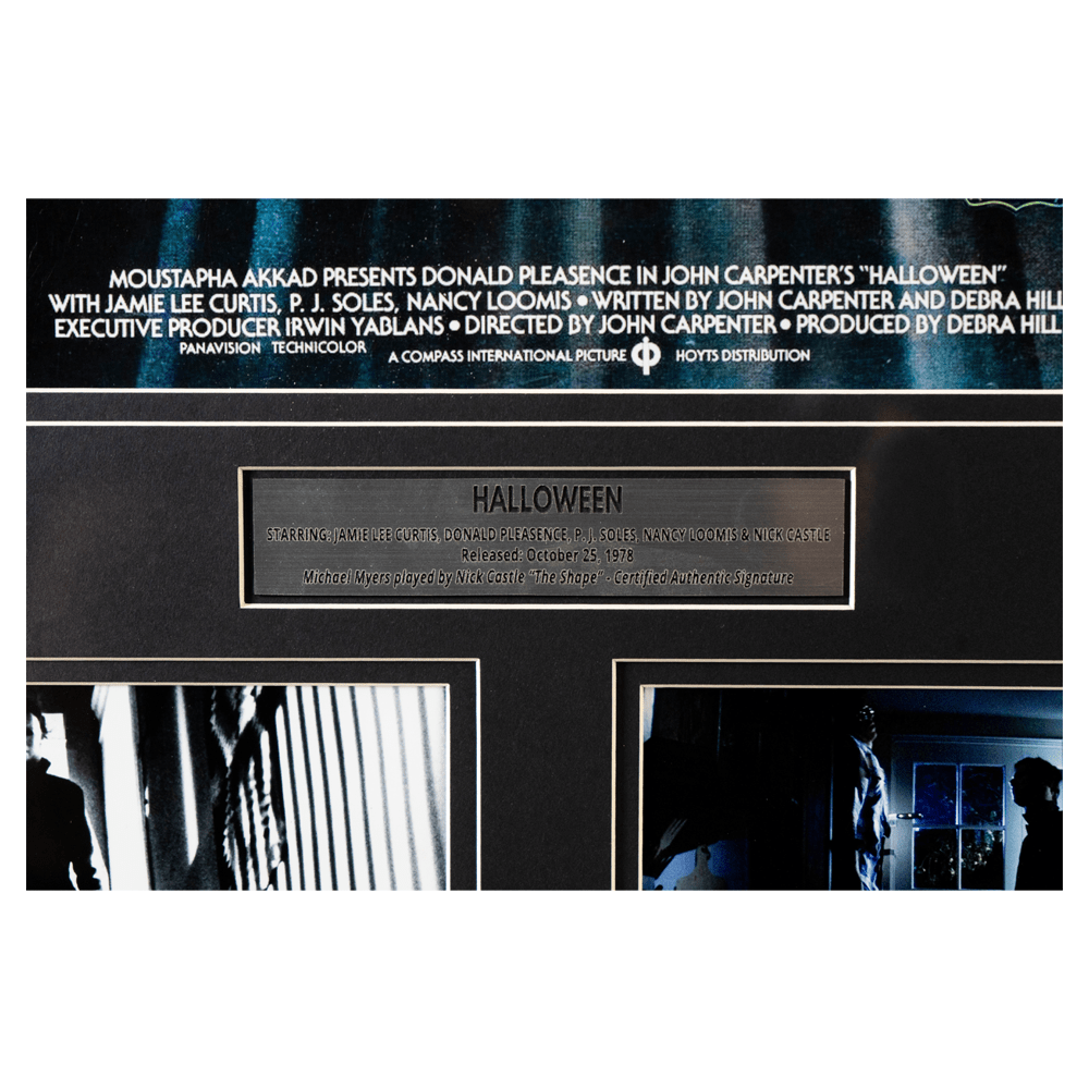 Halloween 1978 Autographed Memorabilia Gold & Silver Pawn Shop