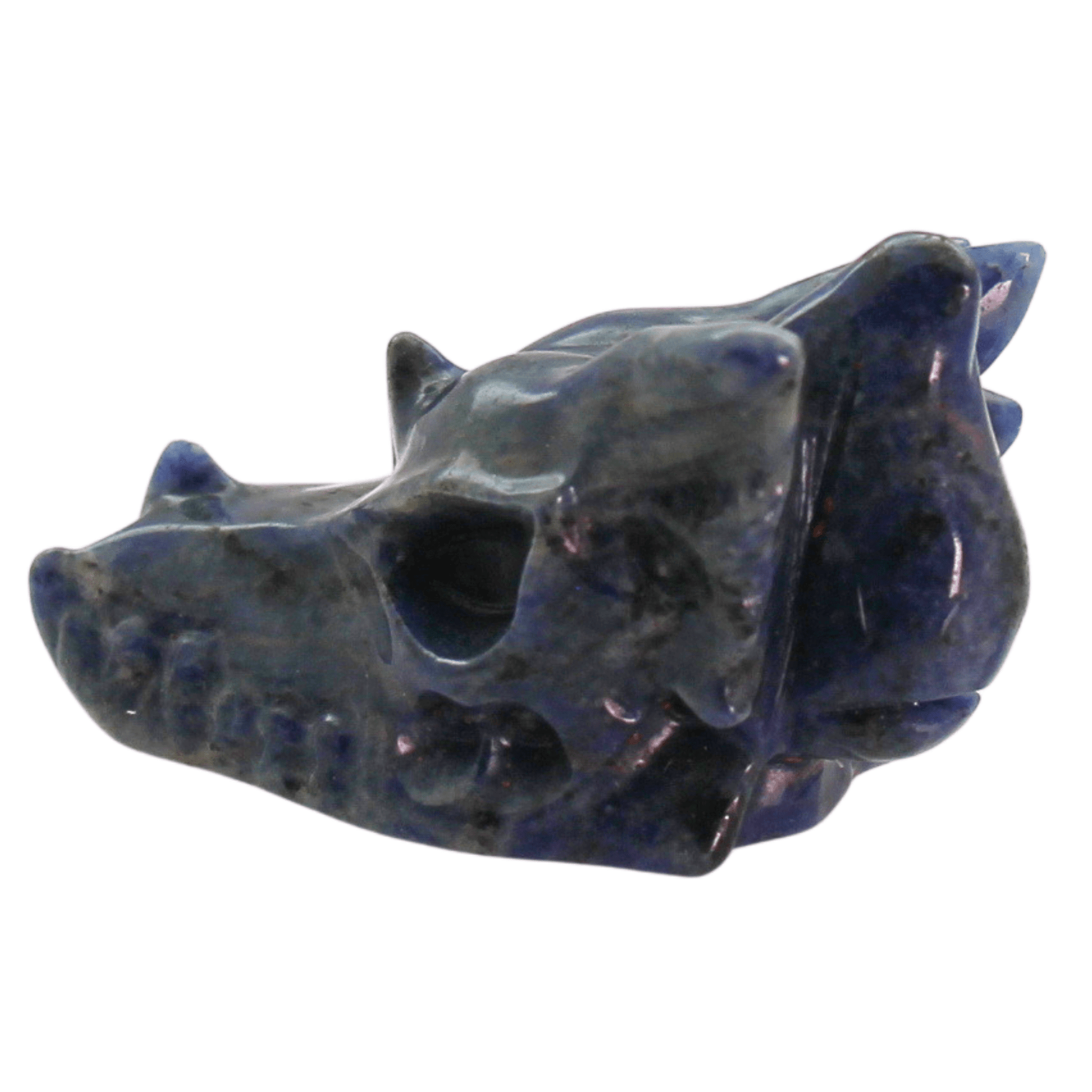 Hand Carved Dragon Head Art Gold & Silver Pawn Shop