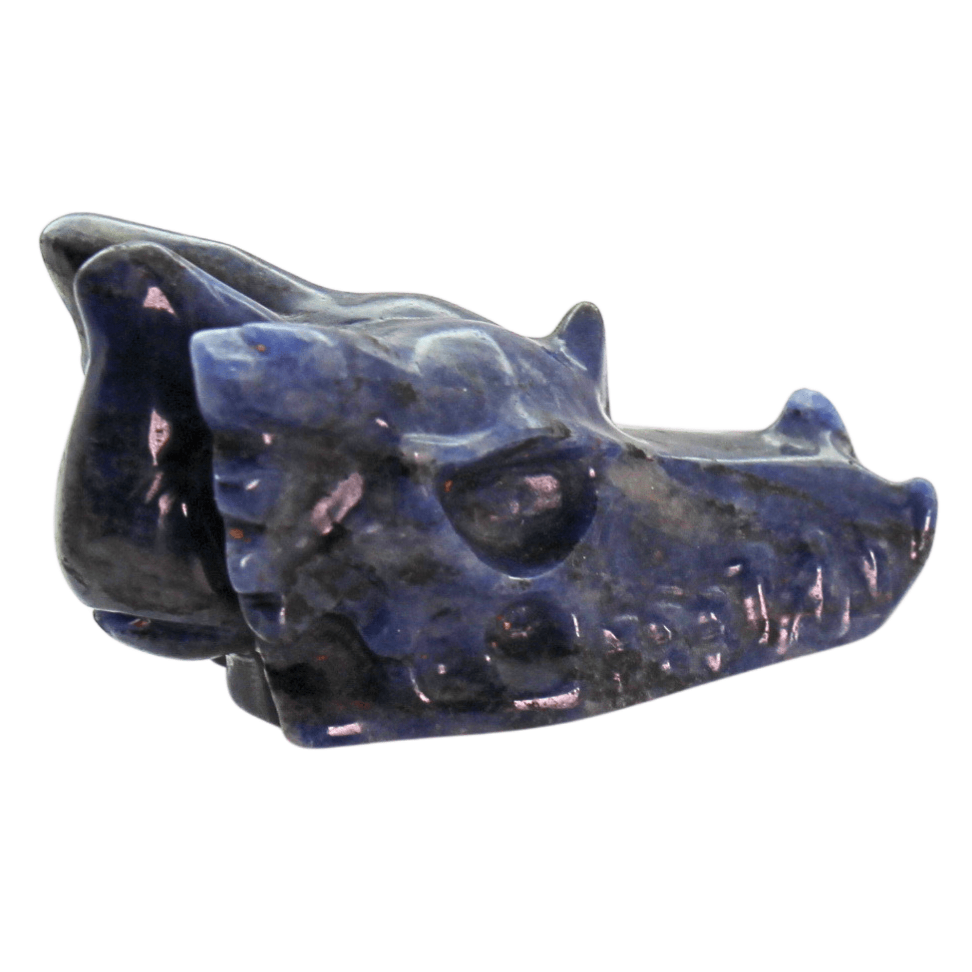 Hand Carved Dragon Head Art Gold & Silver Pawn Shop