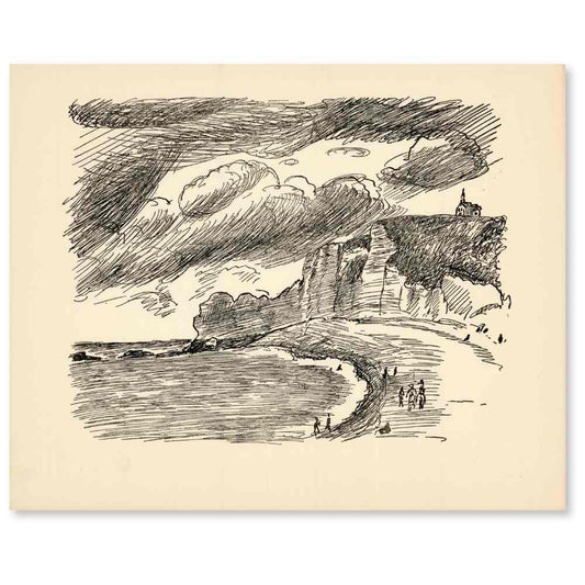 Henri Matisse Artwork; Etretat Thumbnail