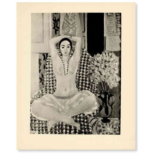 Henri Matisse Artwork; Frau in Buddhistischer Gebetsstellung Thumbnail