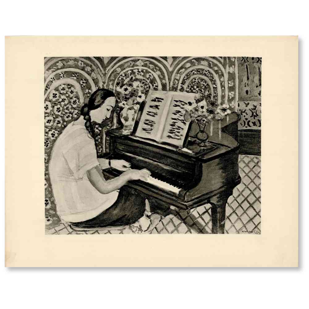 Henri Matisse Artwork; Klavierspielerin Thumbnail