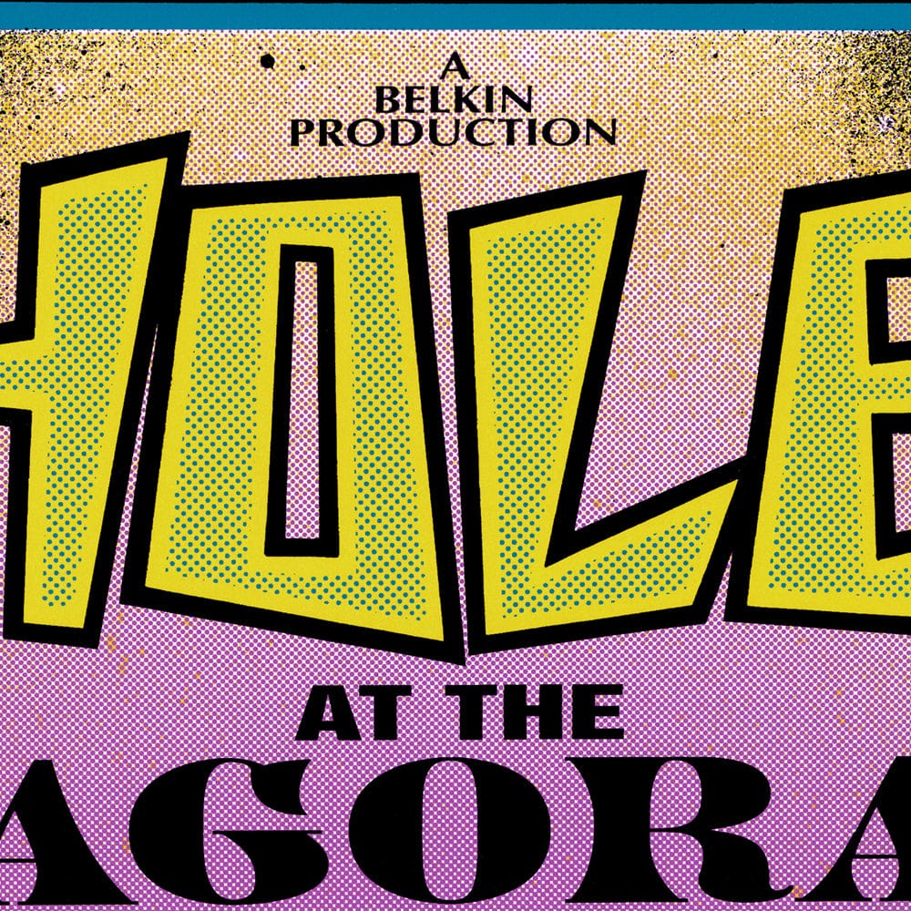 Hole: Live Through This Tour, 1994, Original Hand Signed Poster Art Gold & Silver Pawn Shop