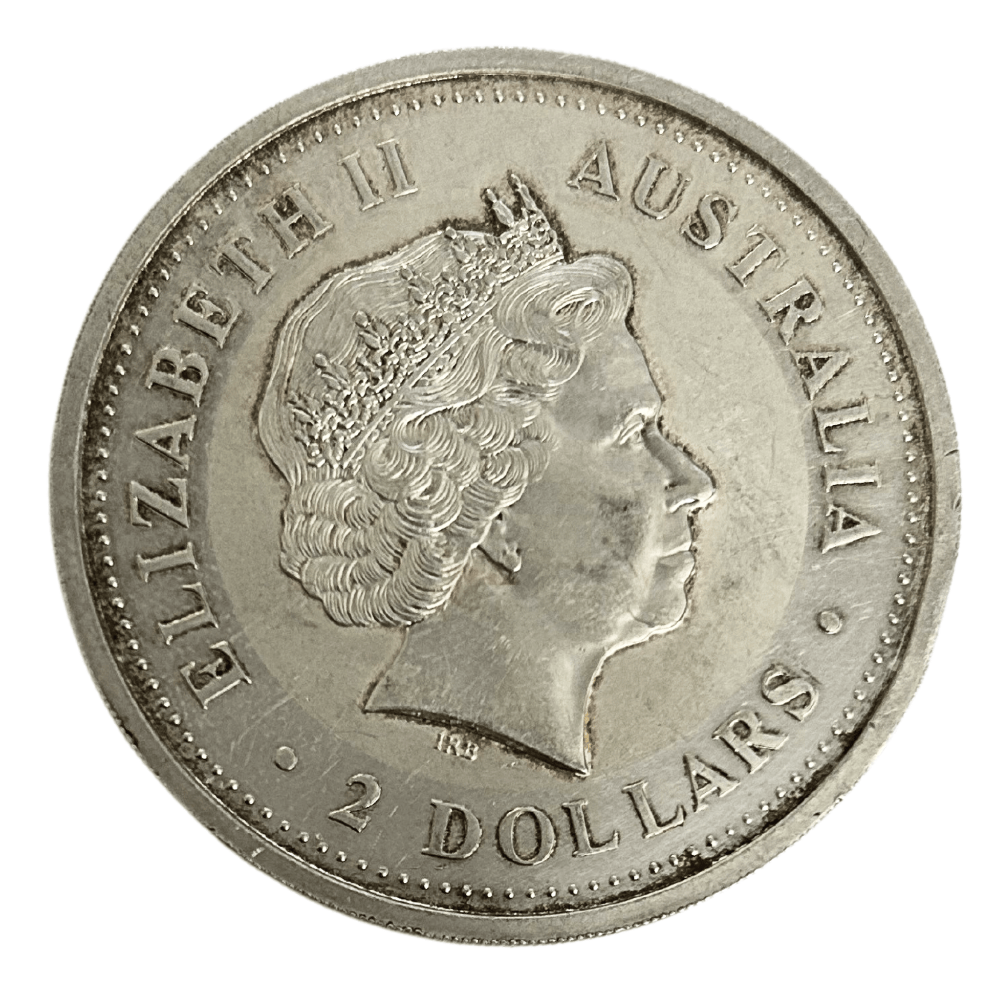 2002 Elizabeth II Australia $2 Coin  ZOOM