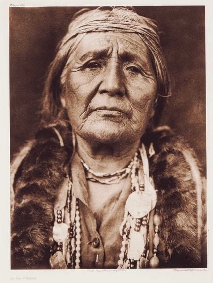 Edward Curtis Hupa Woman thumbnail