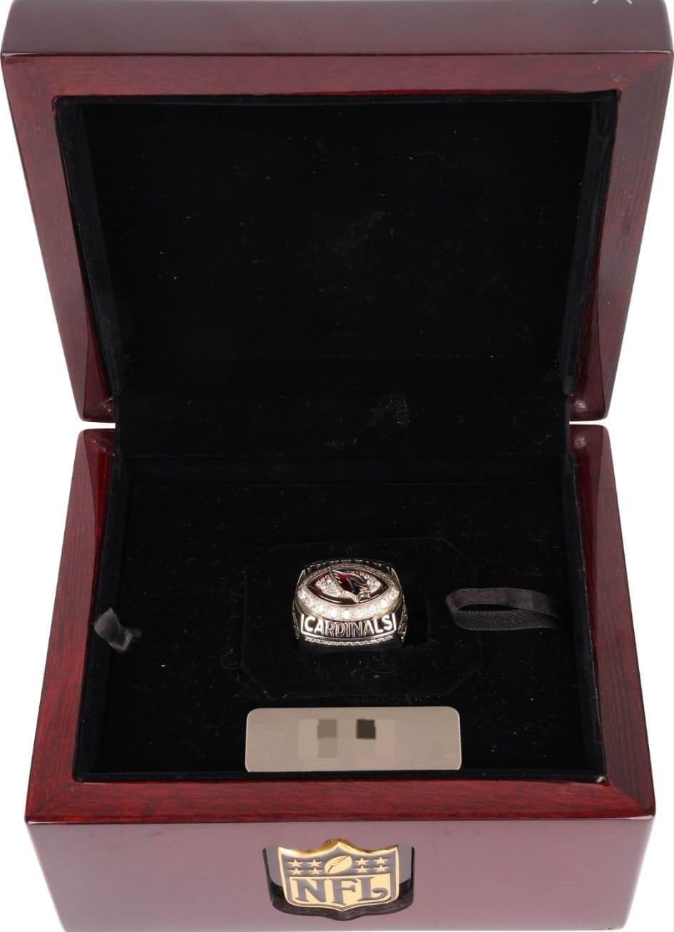 2008 Arizona Cardinals NFC Championship Ring Gold & Silver Pawn Shop