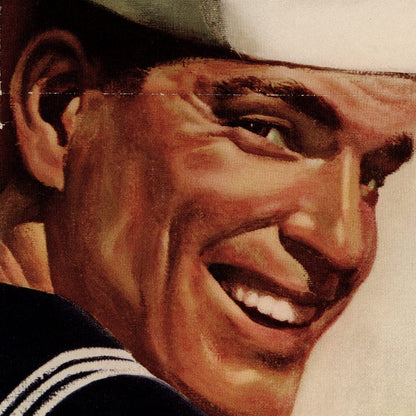 John Falter: Original "If you tell where he's going..." 1943 O-556163 Art G S Pawn