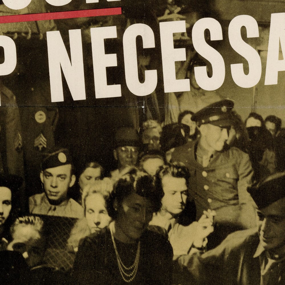 Original "IS YOUR TRIP NECESSARY? " 1943 OWI Poster No. 74 Art G S Pawn