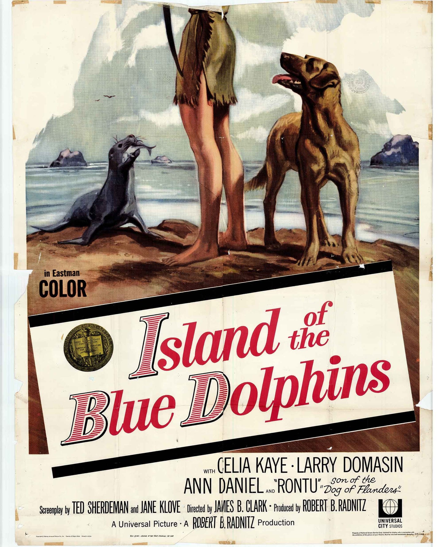 Island of the Blue Dolphins - Classic Movie Poster