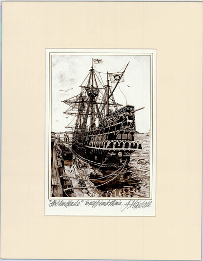 J.A. Kendall: Golden Hinde Art G S Pawn
