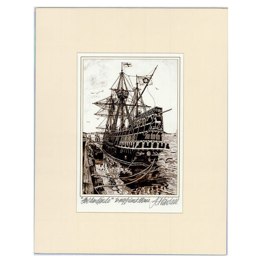 J.A. Kendall: Golden Hinde Art G S Pawn