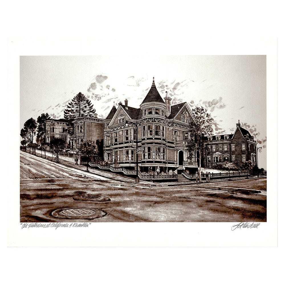 J.A. Kendall - Old Victorian at California & Franklin