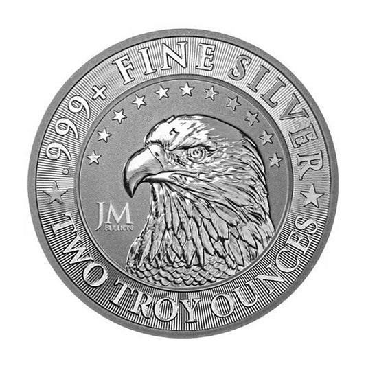 2oz .999 Fine Silver Round Gold & Silver Pawn Shop