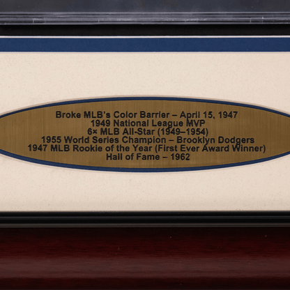 Jackie Robinson Autograph Gold & Silver Pawn Shop