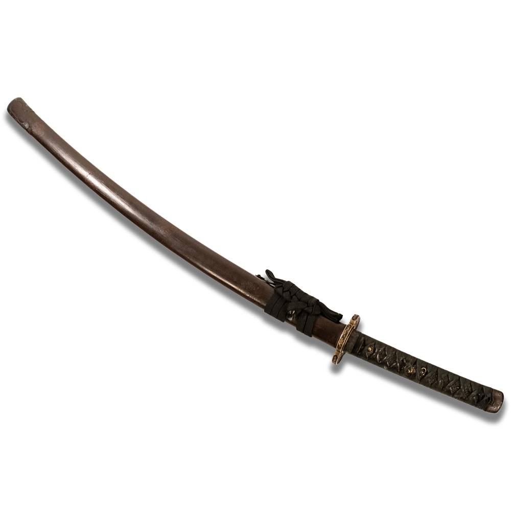 Traditional 1600s era Katana Sword Gold & Silver Pawn Shop
