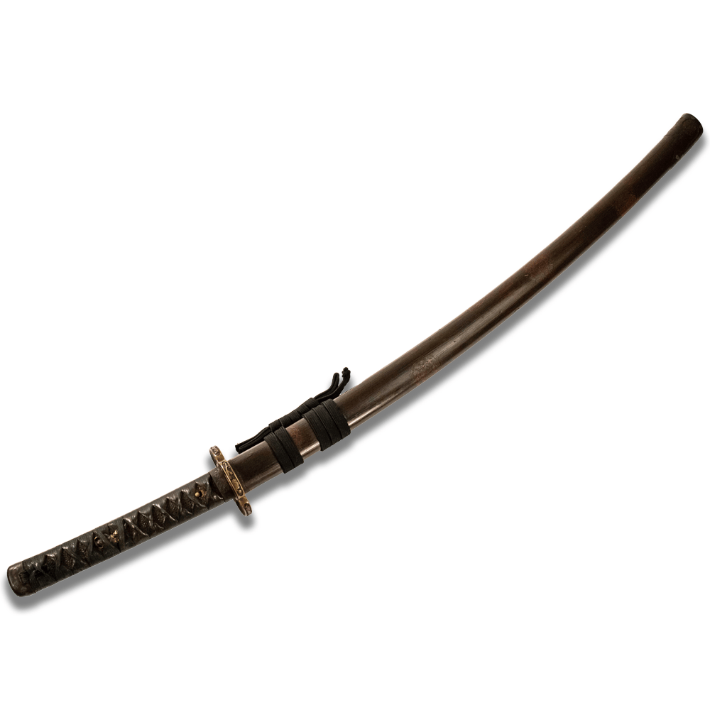 Traditional 1600s era Katana Sword Gold & Silver Pawn Shop