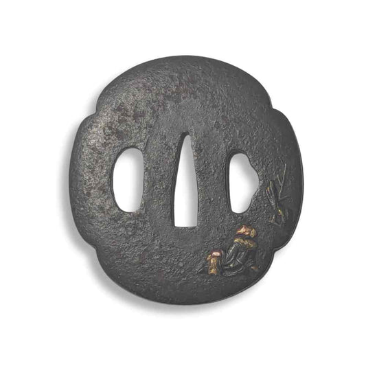 Japanese Sword Tsuba Thumbnail