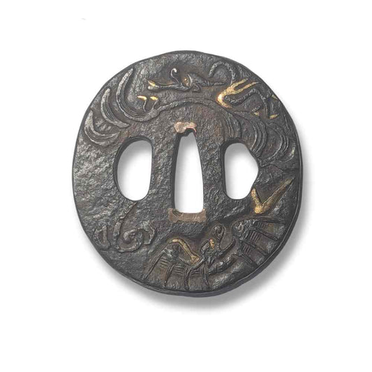 Japanese Sword Tsuba Thumbnail