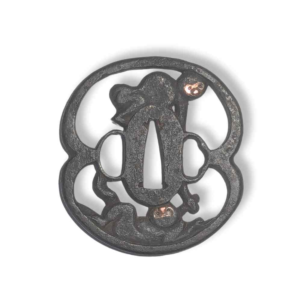 Japanese Sword Tsuba Thumbnail