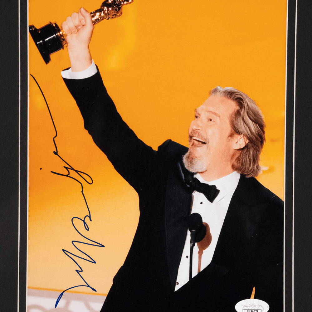 Jeff Bridges Autograph Memorabilia Gold & Silver Pawn Shop