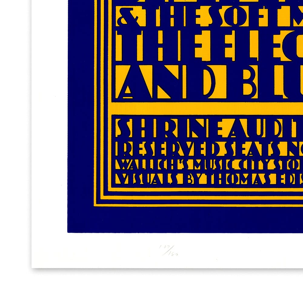 Jimi Hendrix: Electric Flag Hand Signed Lithograph AOR 3.72 Art Gold & Silver Pawn Shop