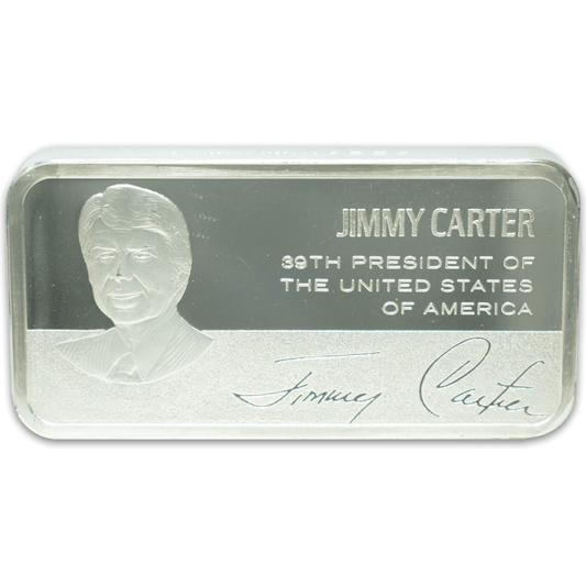 Jimmy Carter 5000 Grains Bar (Read Description) Gold & Silver Pawn Shop