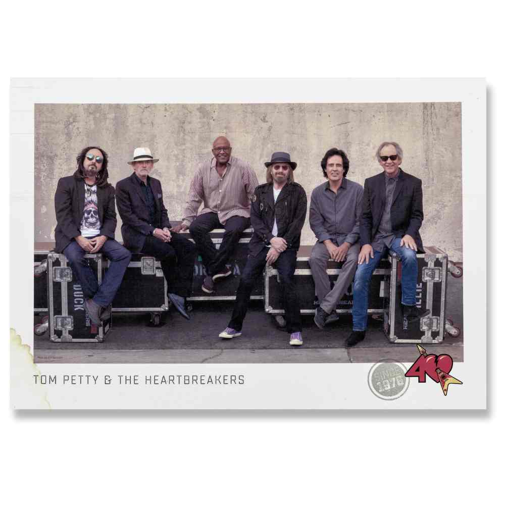 Tom Petty- 2026 Fan Club Poster Heartbreakers 40th Anniversary Poster