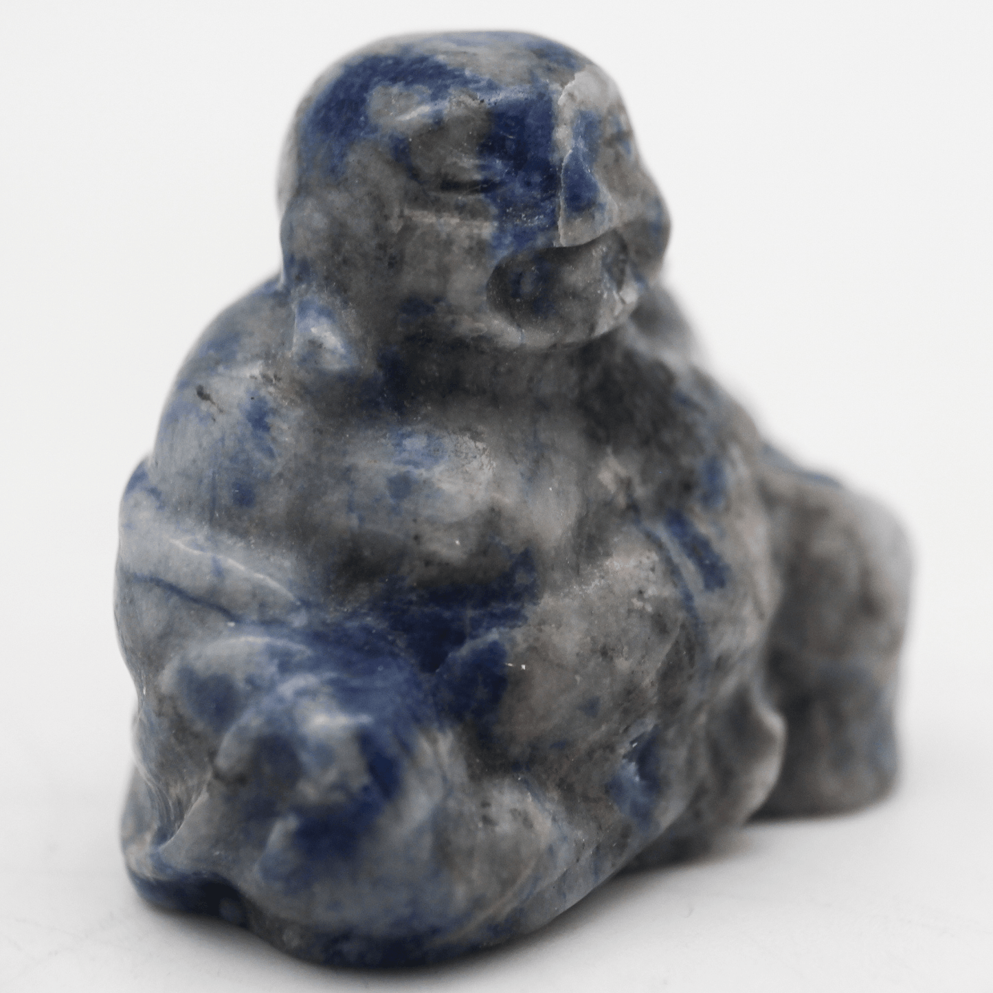 Lapis Hand Carved Buddha Art Gold & Silver Pawn Shop