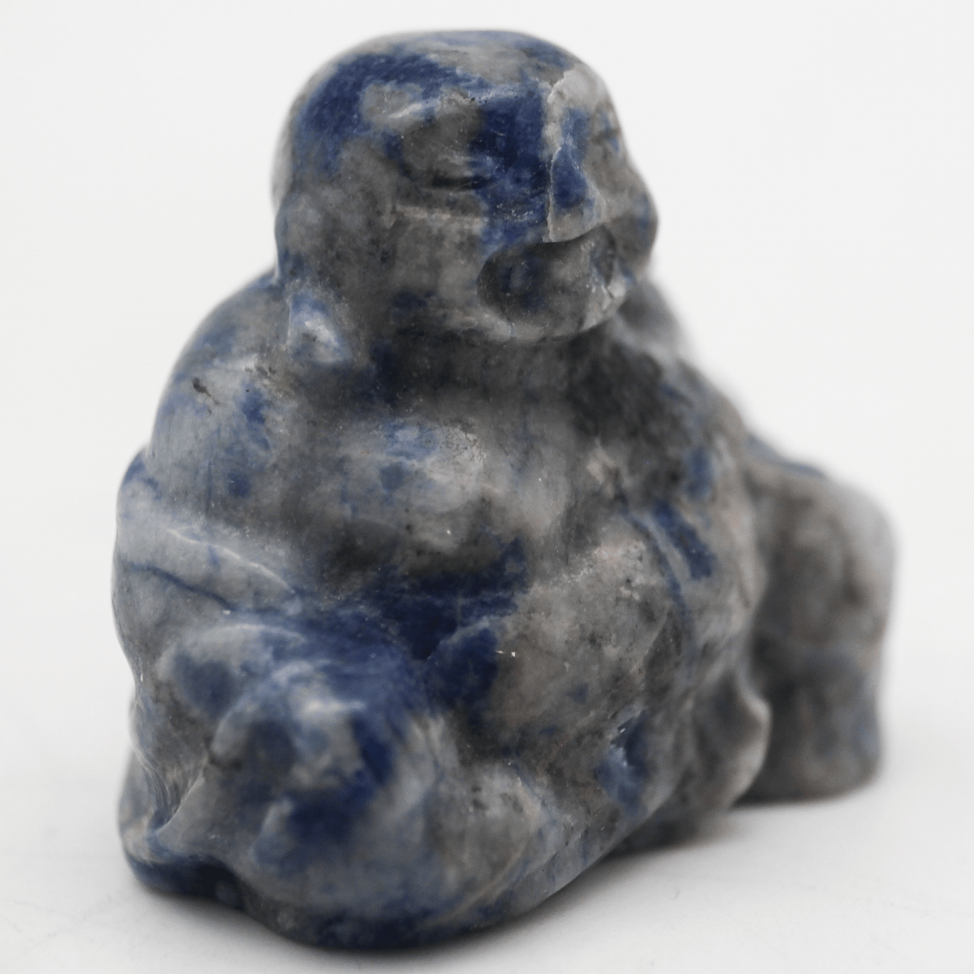 Lapis Hand Carved Buddha Art Gold & Silver Pawn Shop