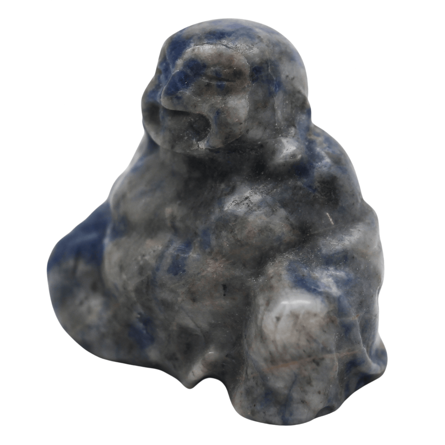 Lapis Hand Carved Buddha Art Gold & Silver Pawn Shop