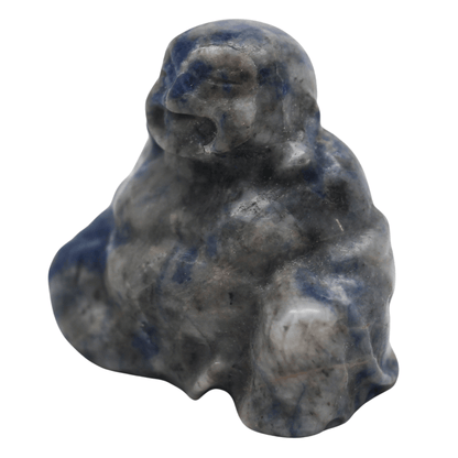 Lapis Hand Carved Buddha Art Gold & Silver Pawn Shop